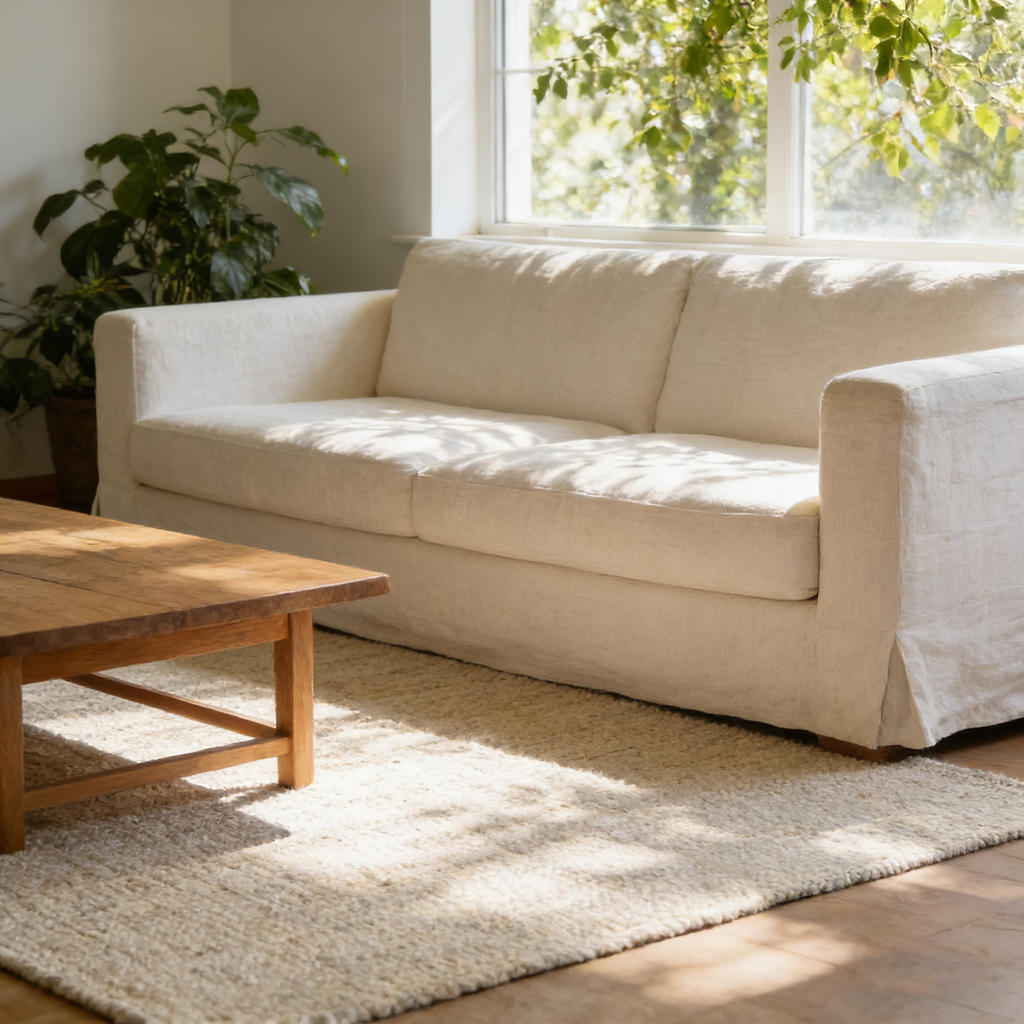 Silver Jute Rug