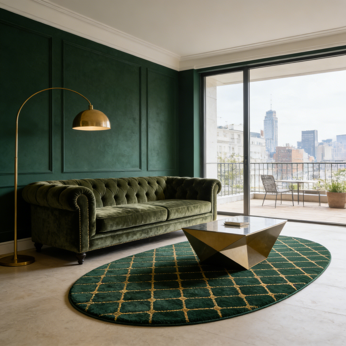 95108 Decor In Multi Coloured Rug