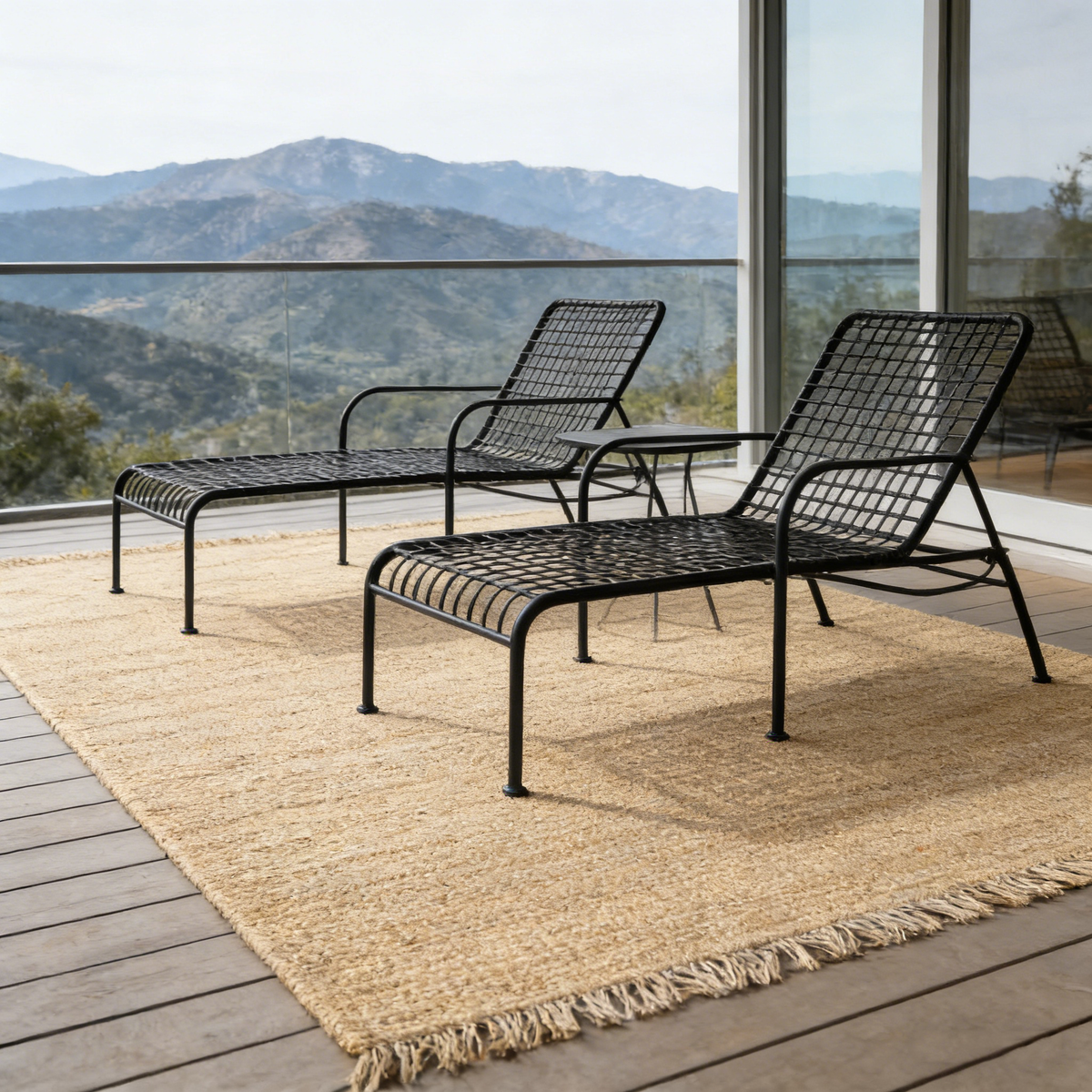 Jute in Navy Rug