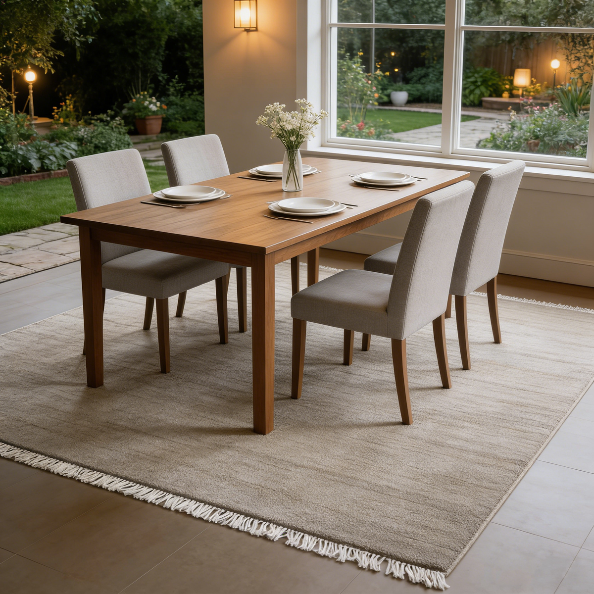 Jute in Brown Rug
