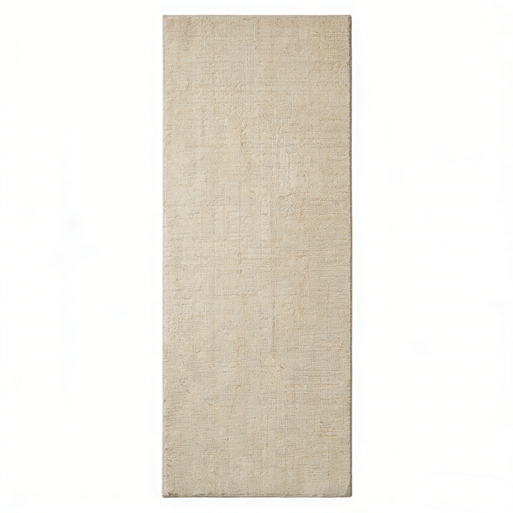 Jute & Cotton in White Rug