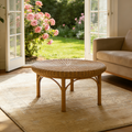 Vintage Distressed Reversible Off-white Rug