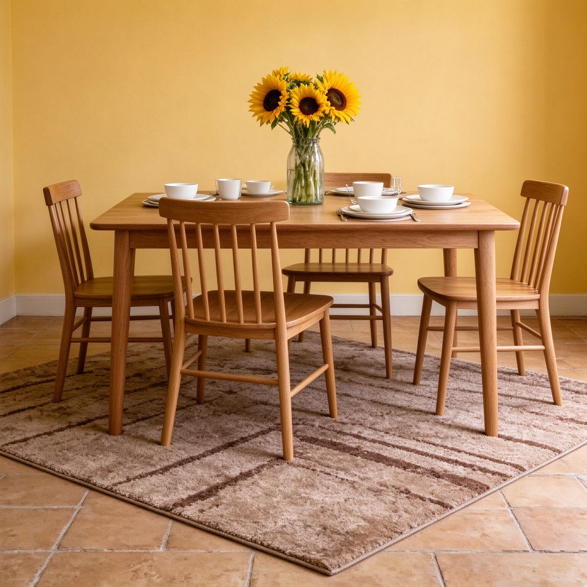 Ash Stroke Abstract Plush Rug