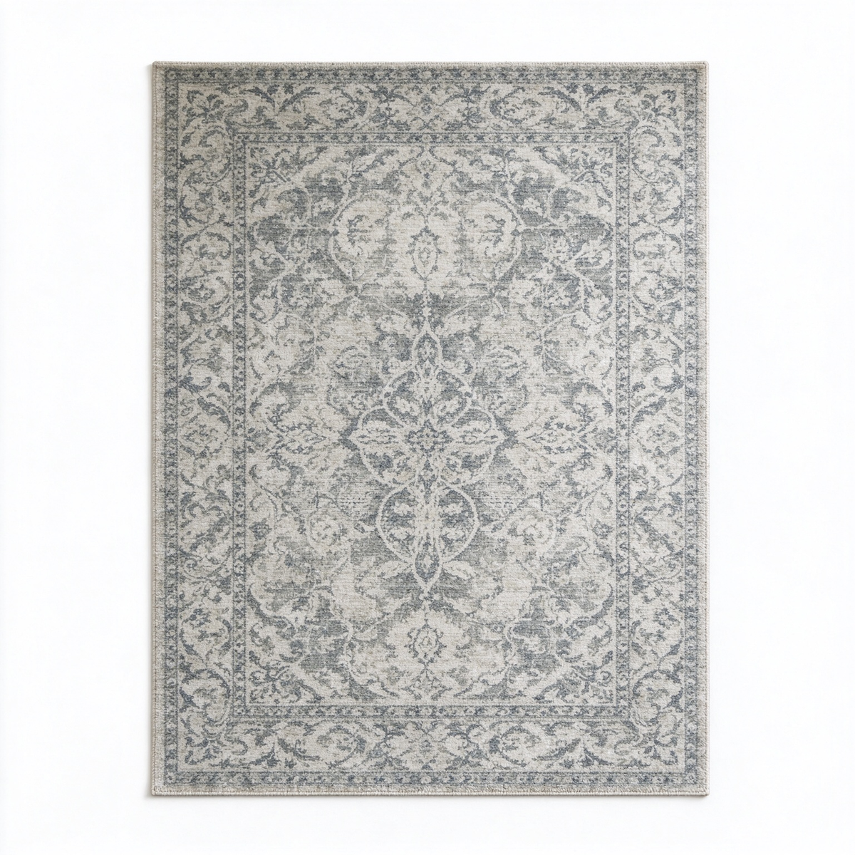 Transitional Reversible Beige Rug