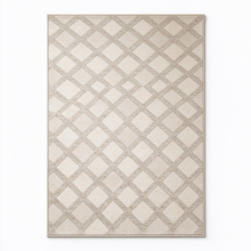 Diamond Patterned Rug