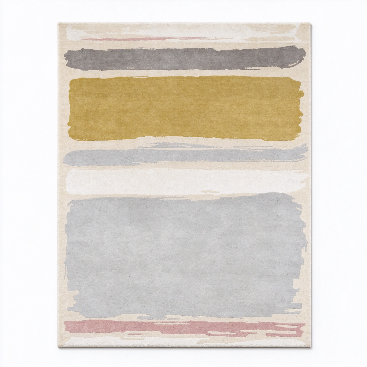 Abstract Linden/Silver Rug - 45401